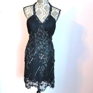 Gorgeous beaded, sequined,cocktail dress